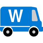 Van (with overlay W) Latest symbol
