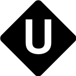 Gateway (with overlay U) Latest symbol